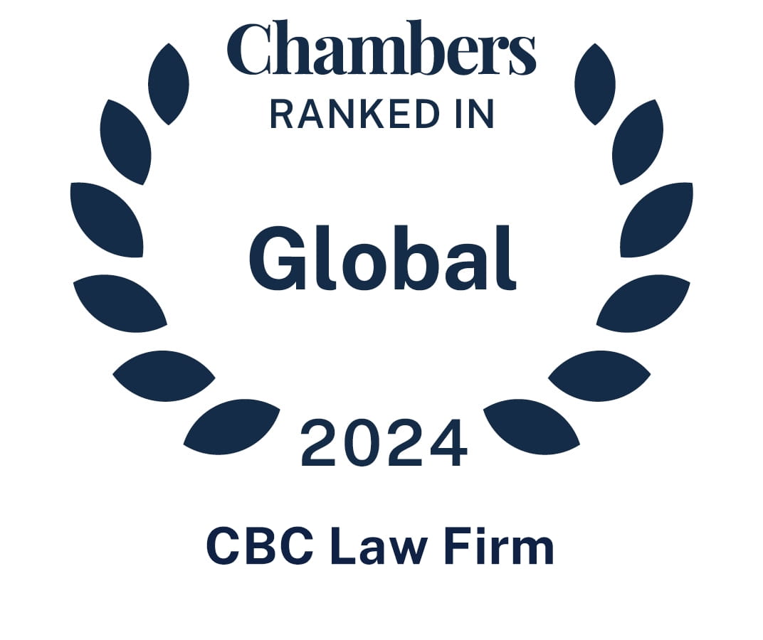 CBC Law is Ranked by Chambers and Partners in Litigation